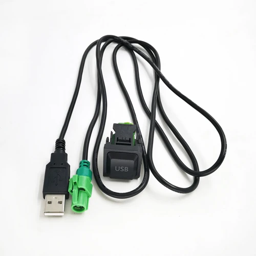 USB кнопка переключения кабель адаптер радио звуковая проводка для RCD510 RCD310 для Volkswagen Touran Bora Sagitar для Skoda Octavia Fabia - Цвет: style 1