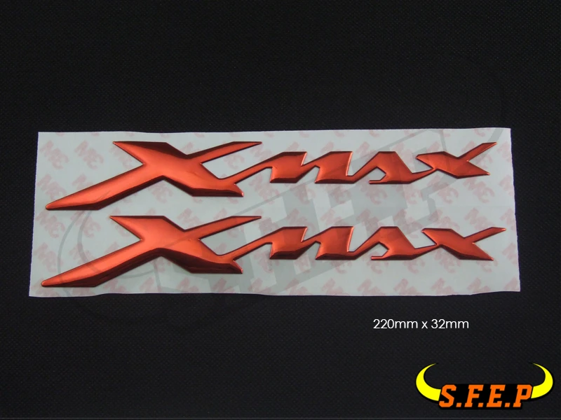 Наклейки для мотоцикла 3D XMAX декоративные наклейки на бак чехол Yamaha X-MAX 125 250 400 |
