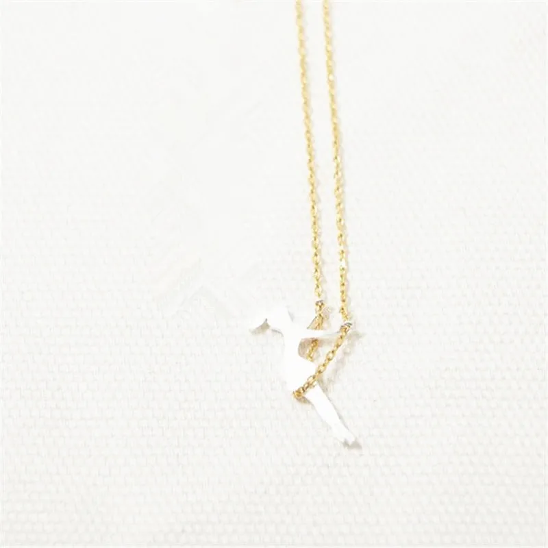 

Hot hot little girl swing pendant necklace Girl on the swing necklace