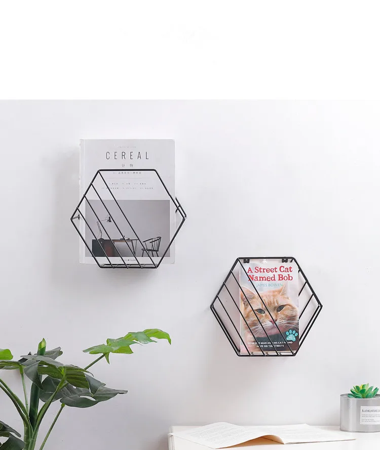 1 шт. новый железный минималистичный стеллажи для журналов в скандинавском стиле