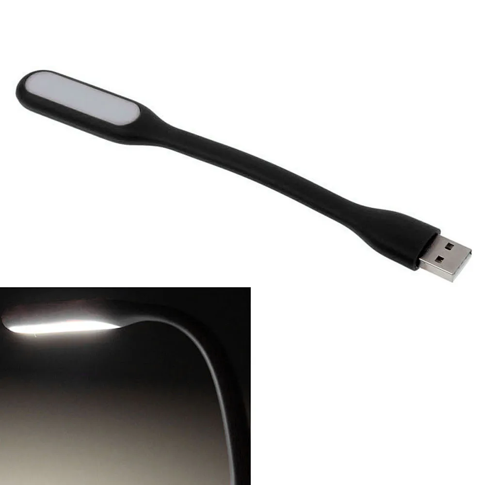 Портативный Миниатюрный USB светодиодный светильник гибкая лампа для ПК внешний