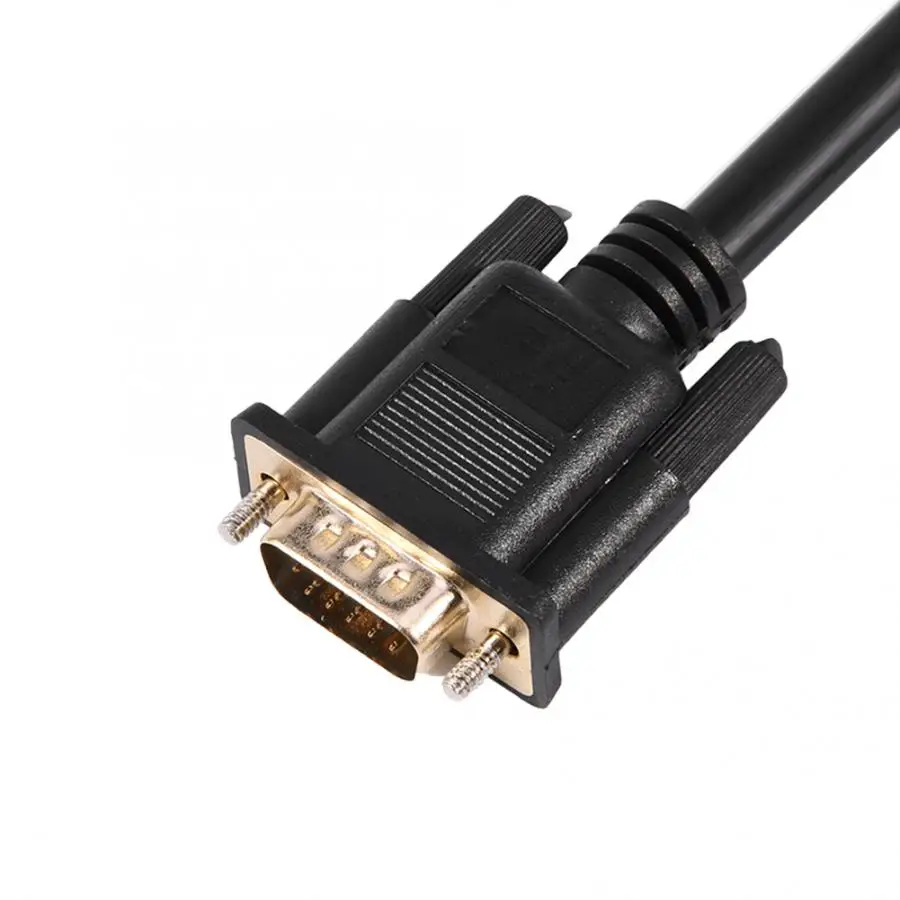 5 футов 1 м VGA штекер 15 pin to 3 RCA видео кабель адаптер для HDTV PC DVD ноутбук |
