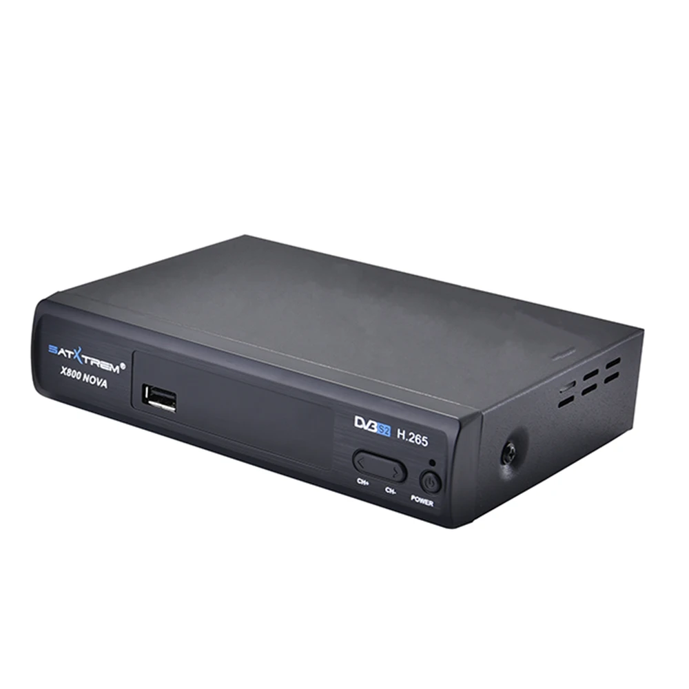 SATXTREM X800 NOVA DVB-S2 спутниковый ресивер 1080P HD H.265 MPEG2 MPEG4 Поддержка EPG PVR с 1 год 5 нажатий Cam Youtube
