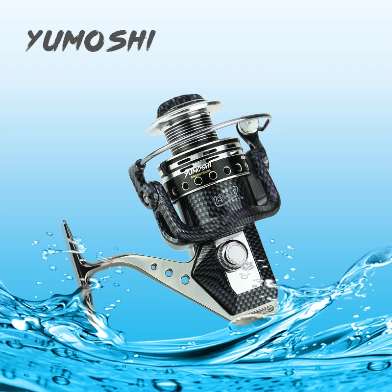 YUMOSHI BA10000 7000 рыболовная Катушка 12 + 1BB 13 шарикоподшипников качающийся рычаг