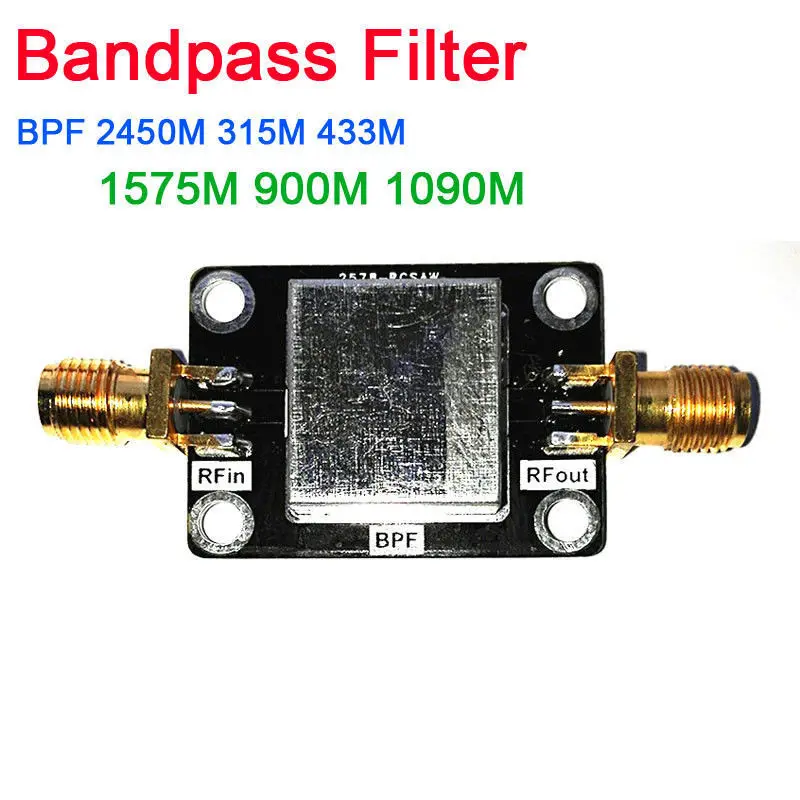 Полосный фильтр BPF 2045 МГц 315 433 1575 900 1090 м для SDR радио Ham усилитель|Детали и