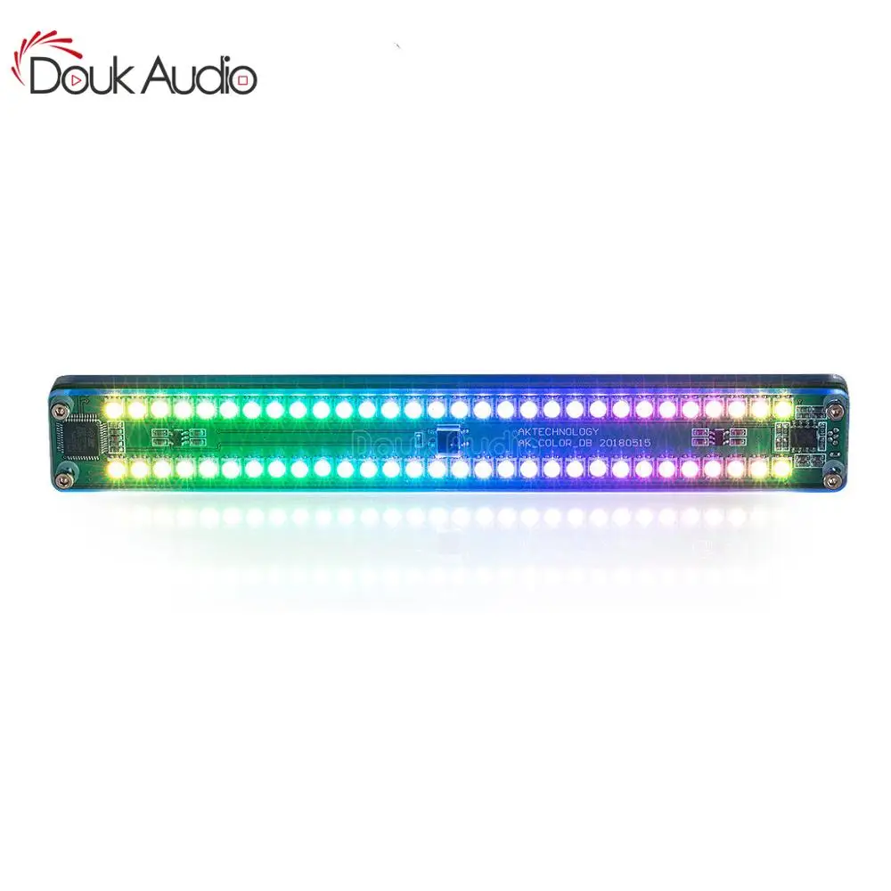 Nobsound HiFi Mini AK DB30C Красочный музыкальный звуковой спектр индикатор уровня VU Meter Screen