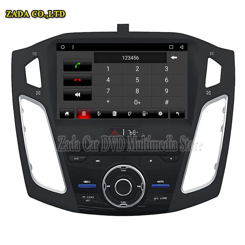 Ectwodvd Восьмиядерный Android 8 1 автомобильный dvd плеер gps навигация Мультимедиа для Ford