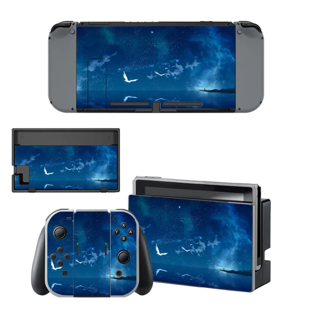 Dragon Quest Наклейка Виниловая наклейка для nintendo Switch NS консоль+ контроллер+ подставка держатель Защитная Наклейка