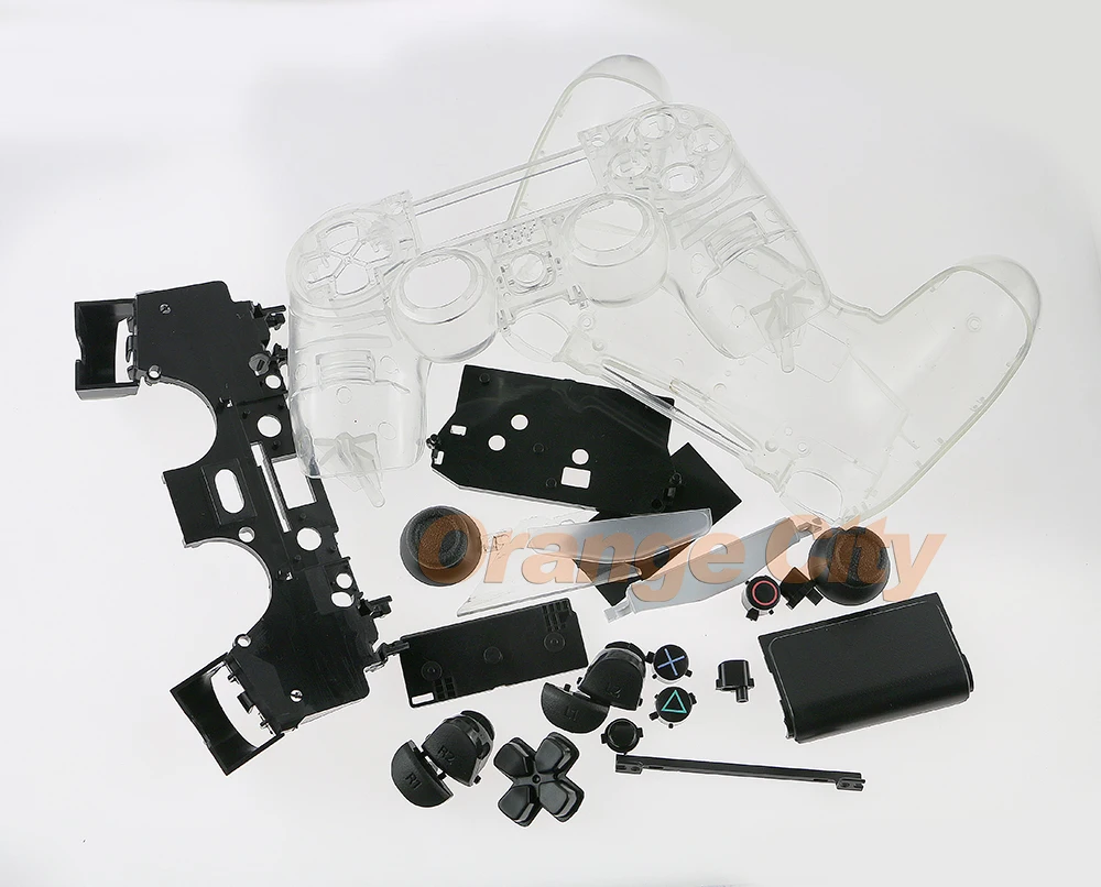 Прозрачный чехол для игрового контроллера 10 компл./лот прозрачный Сменный Чехол