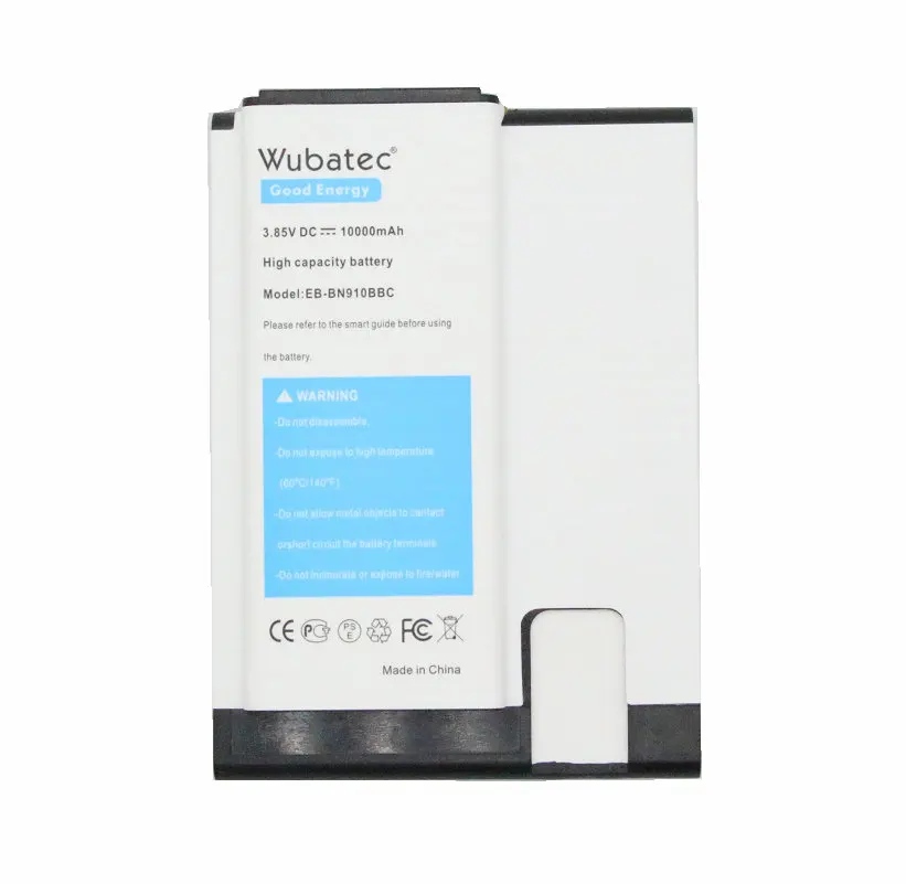Wubatec 2x EB BN910BBE 10000 мАч NFC Замена расширенная батарея для Samsung Galaxy Note 4 N910F N910V N910P N910T +