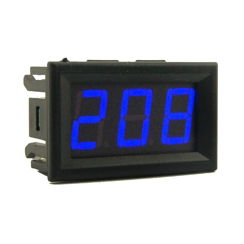 AC 70 500 V Цифровой вольтметр светодиодный дисплей Панель 2 провода Вольт Напряжение