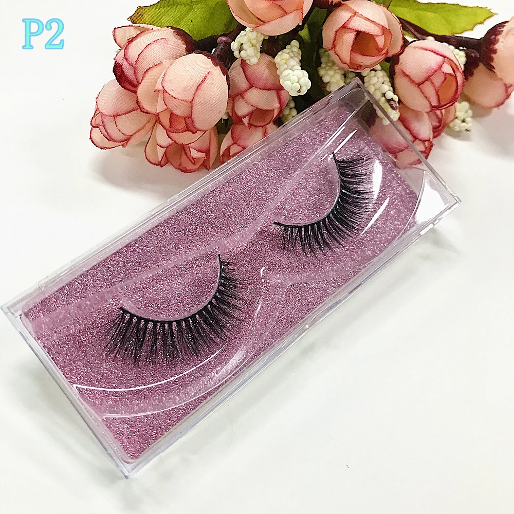 10 пар норковых полосок BigEyes Secret 3D норковые ресницы для наращивания накладные