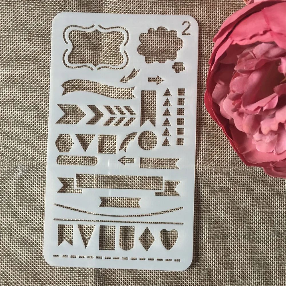 1 шт. модель A6 для рисования краски 2 DIY трафареты творчества настенная краска