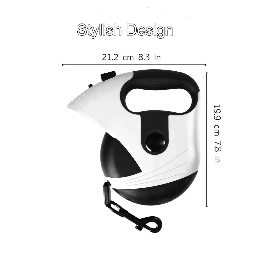 Выдвижной Поводок для собаки 16 футов сверхмощный выдвижной ходовой тормоз с