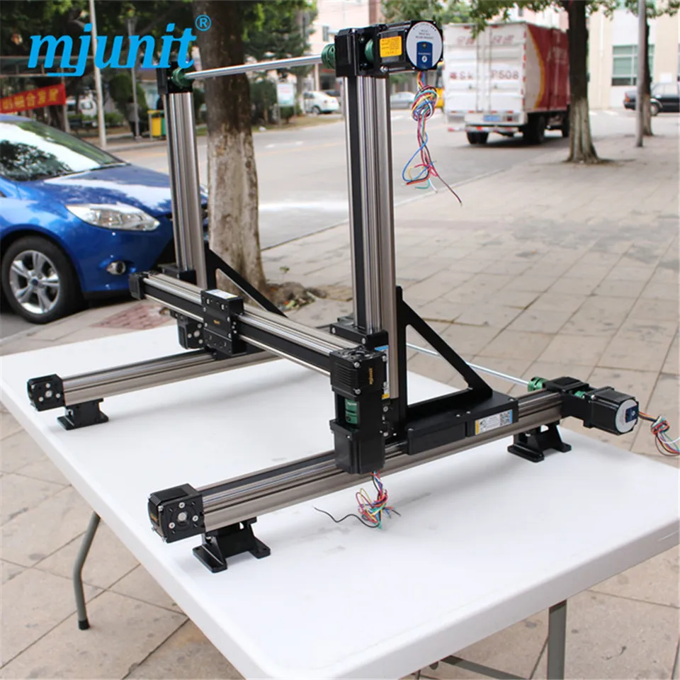 Линейная направляющая MJ50 XYZ, ручная линейная направляющая малого размера, ход 1100x2400x1100 мм (art.: 5ac21406) - 5ac21406