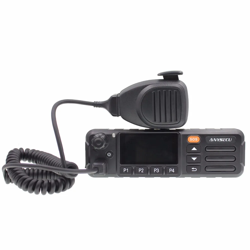 ANYSECU 3g сеть радио 3g-w7 andriod 6,0 WCDMA/GSM IP радио TM-7 с gps SOS wifi работает с реальным PTT/ZELLO