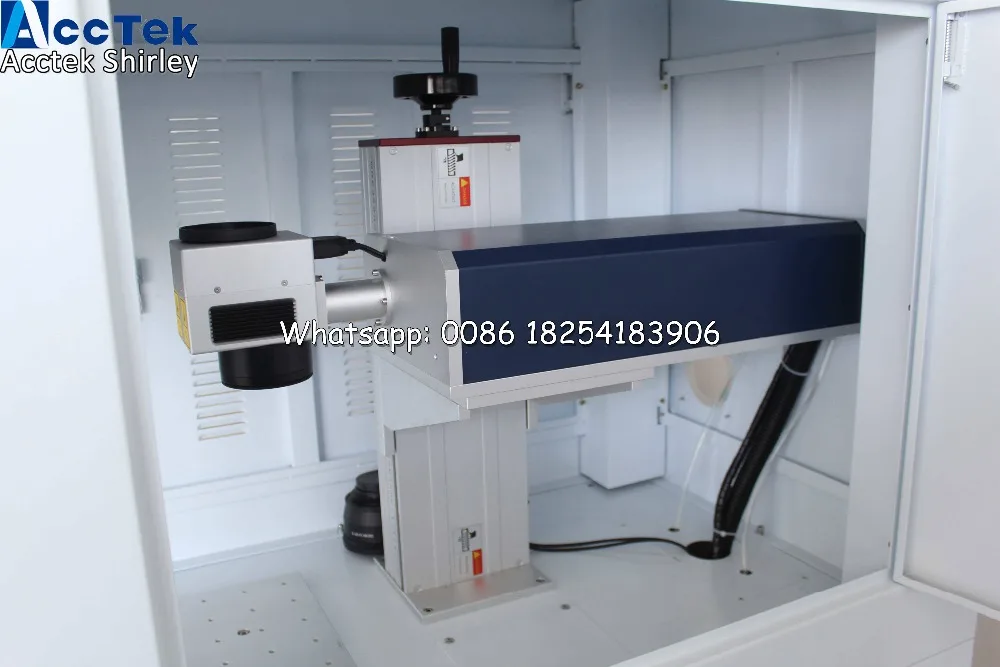 High steady cnc fiber marker machine 20w 30w with protective cover | Инструменты