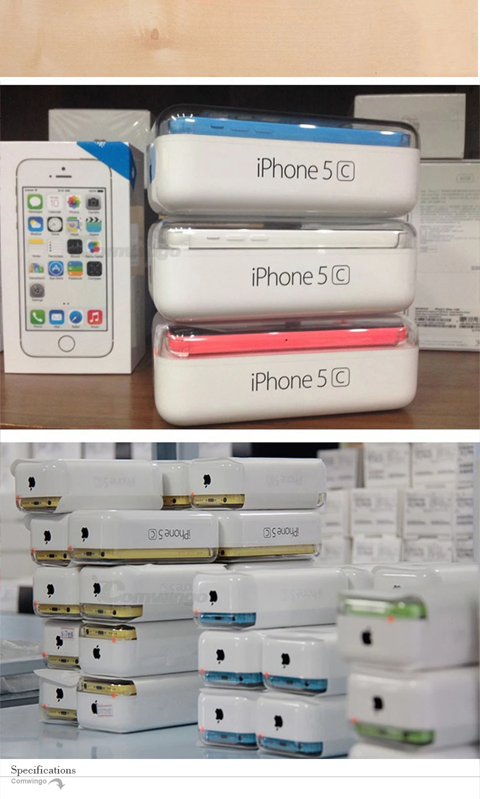 Разблокированный Apple iphone 5C ram 1G rom 8G 16& 32 iOS iphone 5c двухъядерный Сенсорный экран wifi gps GSM HSDPA 8mpix камера 4," iphone 5c