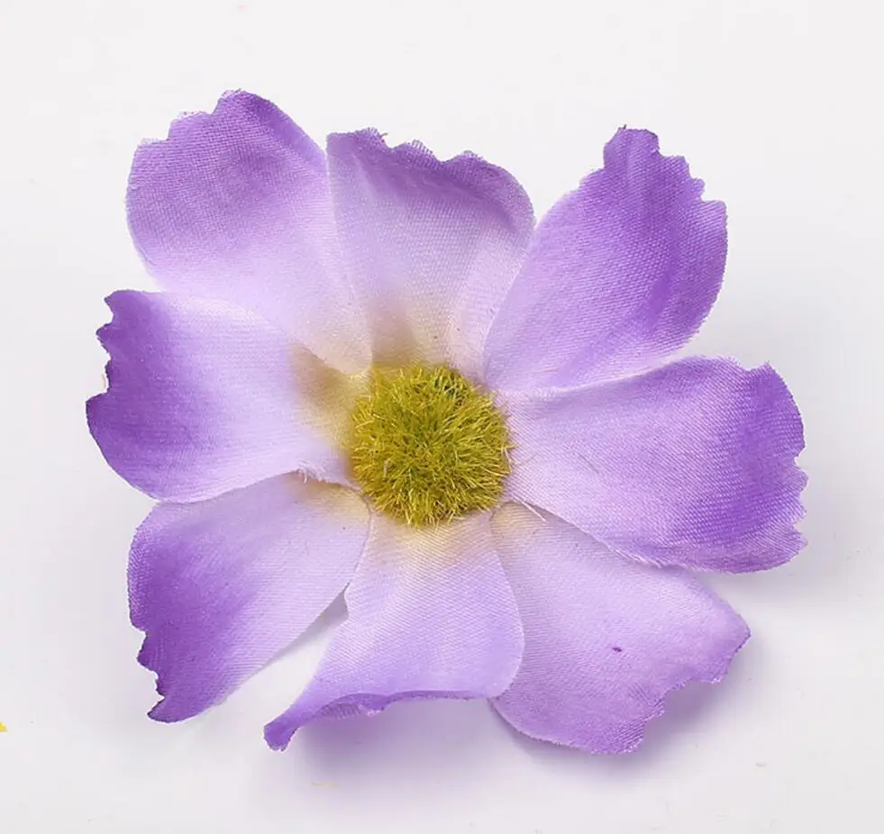 Шелковый цветок Кореопсис Космос 100 шт./лот 7 5 см для свадебвечерние праздничное