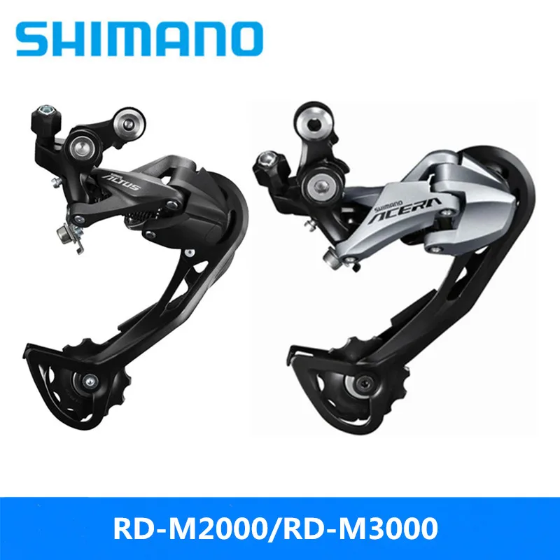 SHIMANO ACERA RD M2000 черный/RD M3000 серебристый задний циферблат горный велосипед 9/27