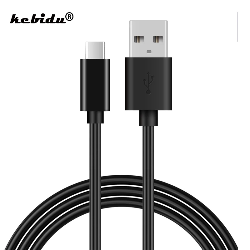 Kebidu с разъемом USB Type-C кабель для Samsung Xiaomi Redmi Note 7 K20 Oneplus Pro быстрой зарядки USB-C