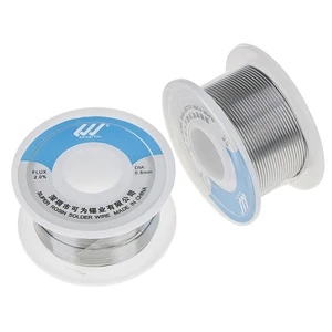 0,8 мм1,0 мм припой олово Sn: 60%, Pb: 40%, флюс: 2% кВт-6040 свинцовый рулон чистая канифоль сварочный сердечник паяльная проволочная флюсовая катушка трубка