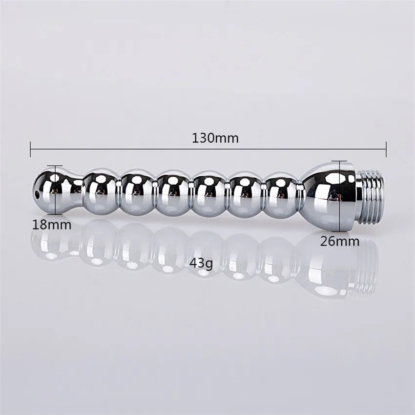 Water Nozzle Anus Anal Cleaning Shower Wash Enema Plug Butt Vaginal Washing Tool for Woman & Man Gay Sex Toys | Красота и здоровье