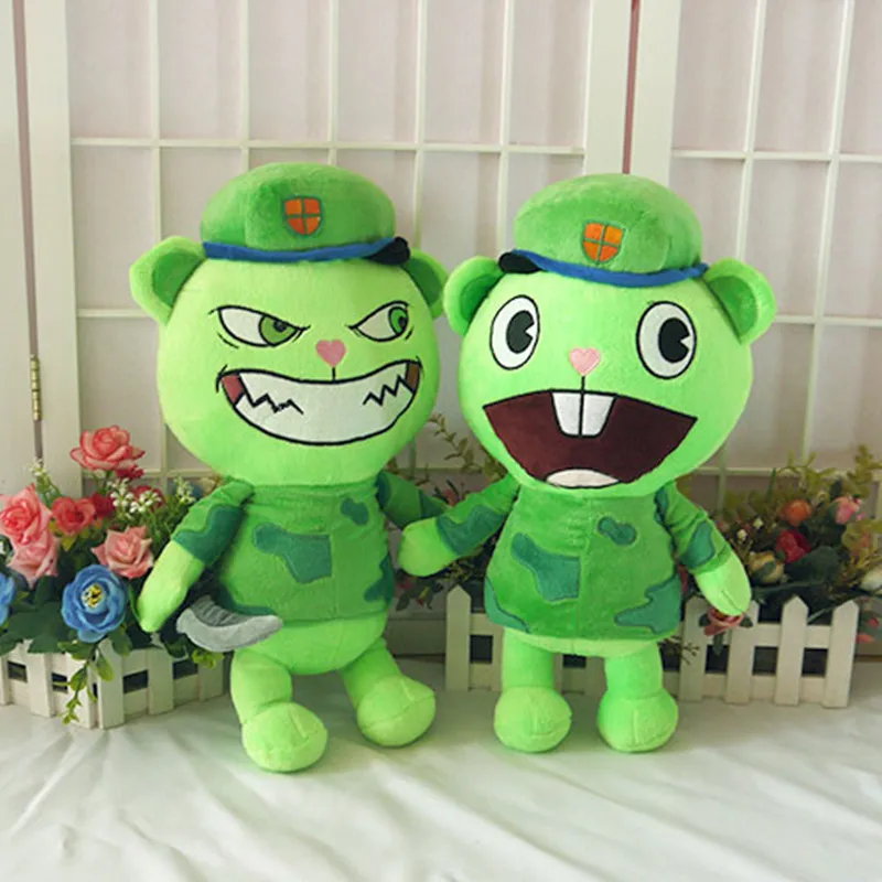 Happy Tree Friends плюшевые куклы аниме HTF флиппи плюшевые игрушки 40 см мягкая подушка высокого качества для подарка