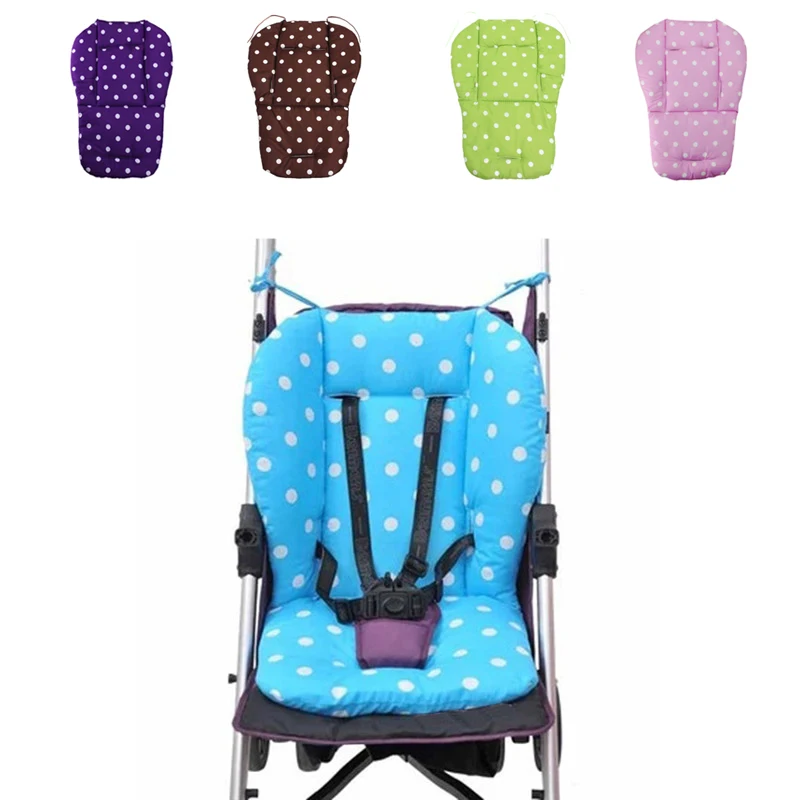 

New Thick Colorful Baby Infant Stroller Car Seat Pushchair Cushion Cotton Cover Mat Lovely Cute Design Baby Seat Cushions