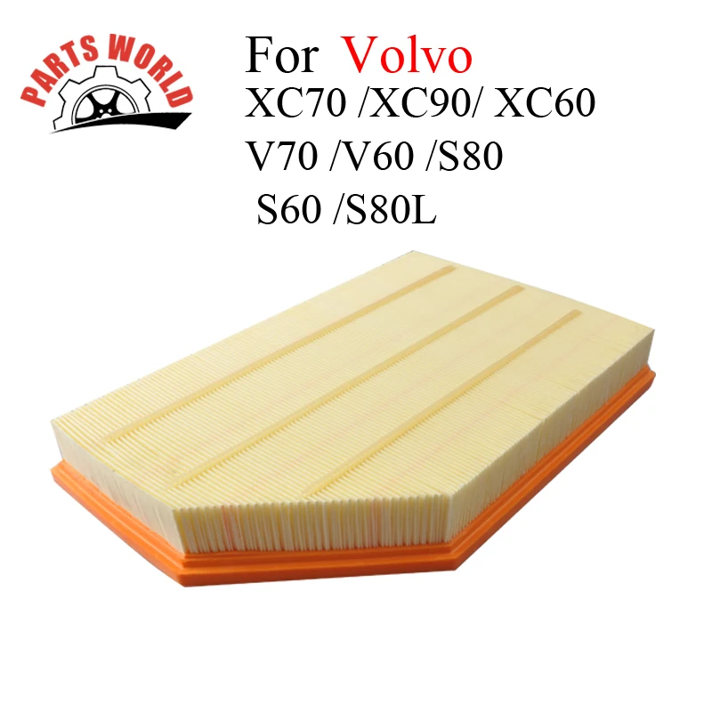 Запчасти для автомобиля углерода воздушный фильтр Volvo XC70 XC90 XC60 V70 V60 S80 S60 S80L