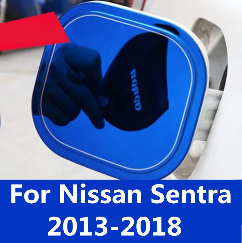 Для Nissan Sentra 2013 2018 крышка топливного бака наклейки модифицированные декоративные