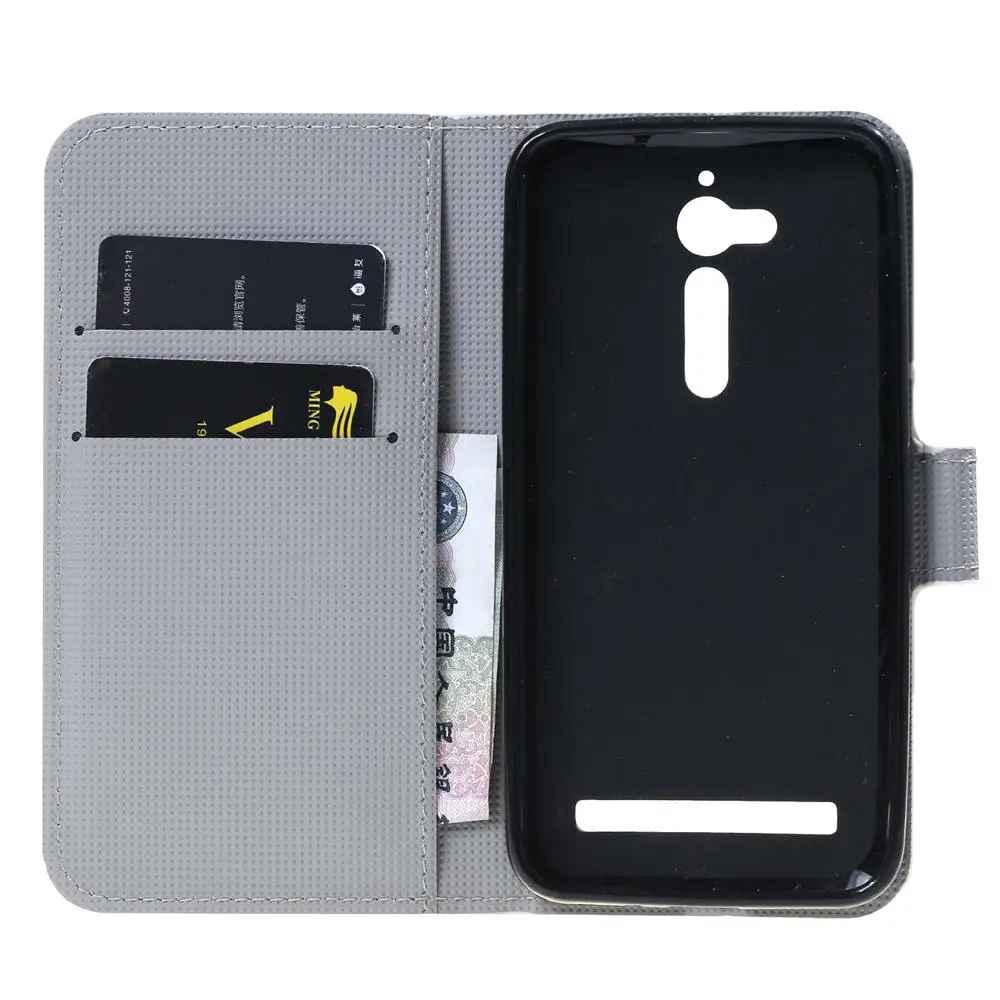 Чехлы-книжки на ZB500KL из искусственной кожи для Asus ZenFone Go ZB500KG ZB 500KL чехлы-бумажники