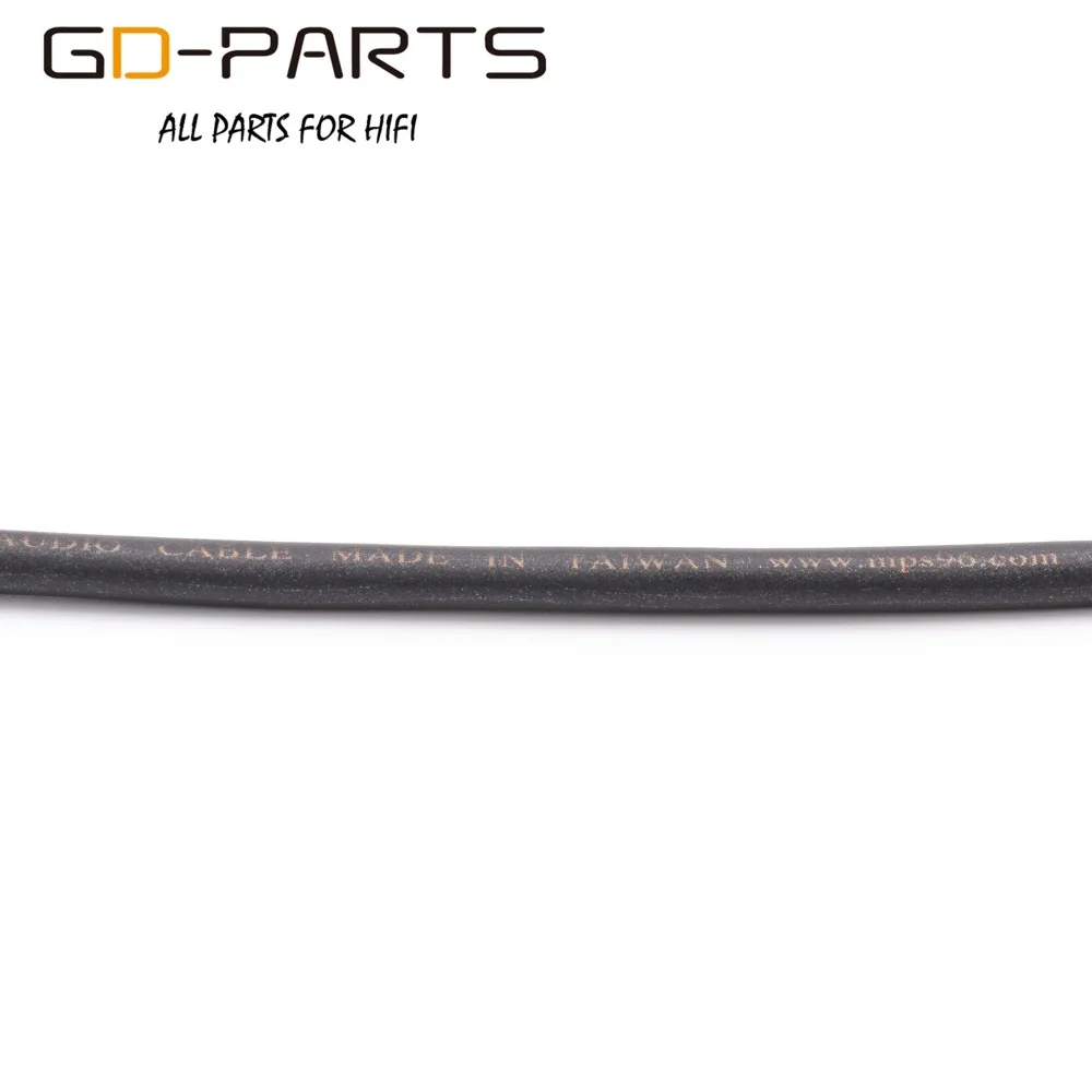GD-PARTS MPS 99.99997% 6N OCC OCCS Серебряный RCA кабель штекер к аудио Линия коаксиальный провод