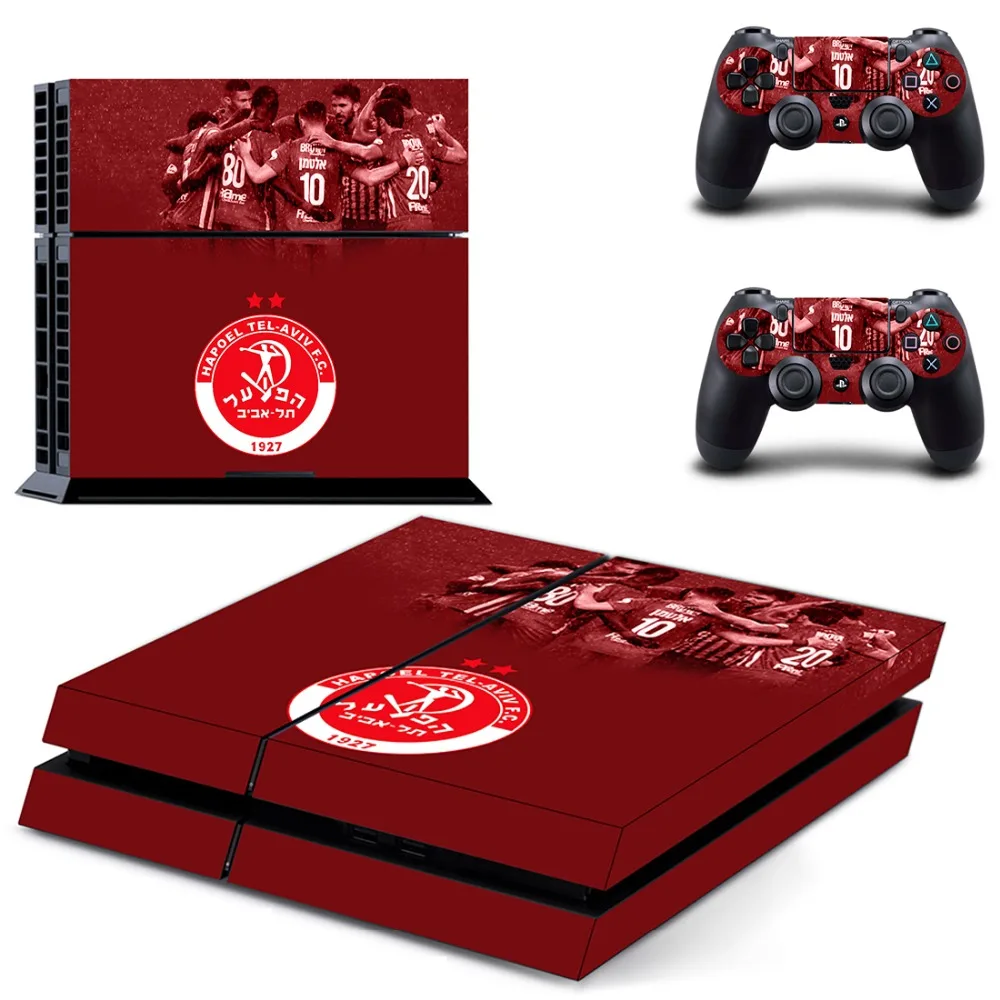 Наклейка Beitar Jerusalem FC PS4 Виниловая наклейка для Playstation 4 консоли Dualshock и 2