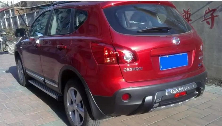 Защита бампера автомобиля из ABS для передней и задней части подходит для Nissan Qashqai 2008 2009 2010 2011 2012 2013 2014 BY EMS on.