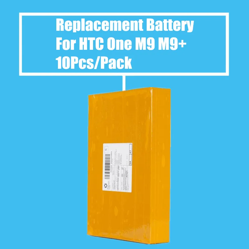 

New Arrival 10Pcs/Pack 2840mah Replacement Battery For HTC ONE M9 M9+ M9W M9PT High Quality