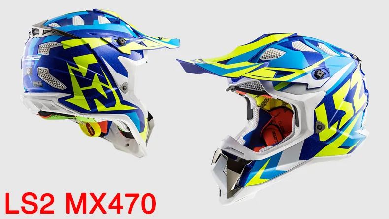 LS2 MX470 subverter шлемы для мотокросса шустрые ATV dirt bike racing enduro casco capacete внедорожный спортивный LS2 мотоциклетный шлем
