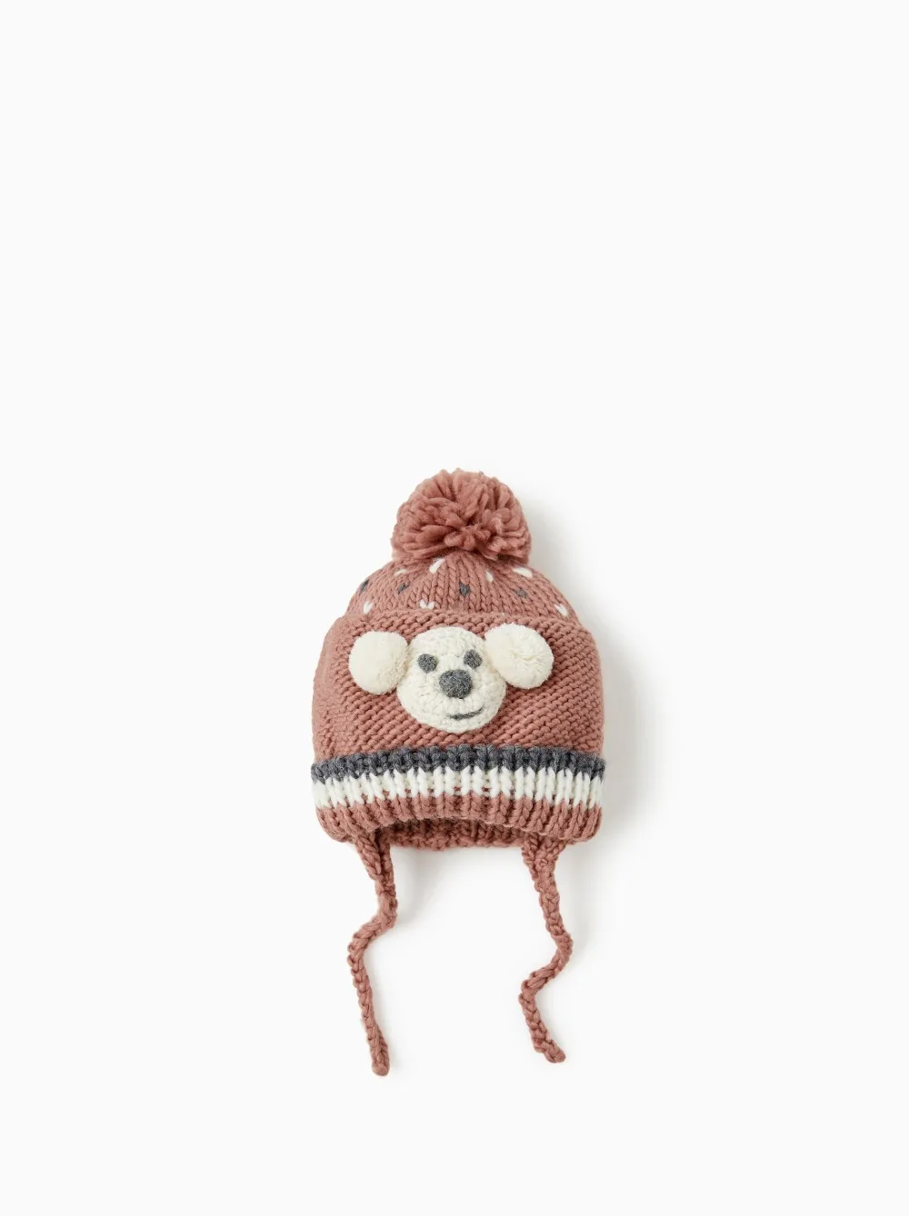 spring autumn winter cartoon smile face lovely baby girl child children's 3 month to 24month hand made knitted hat caps beanie | Детская