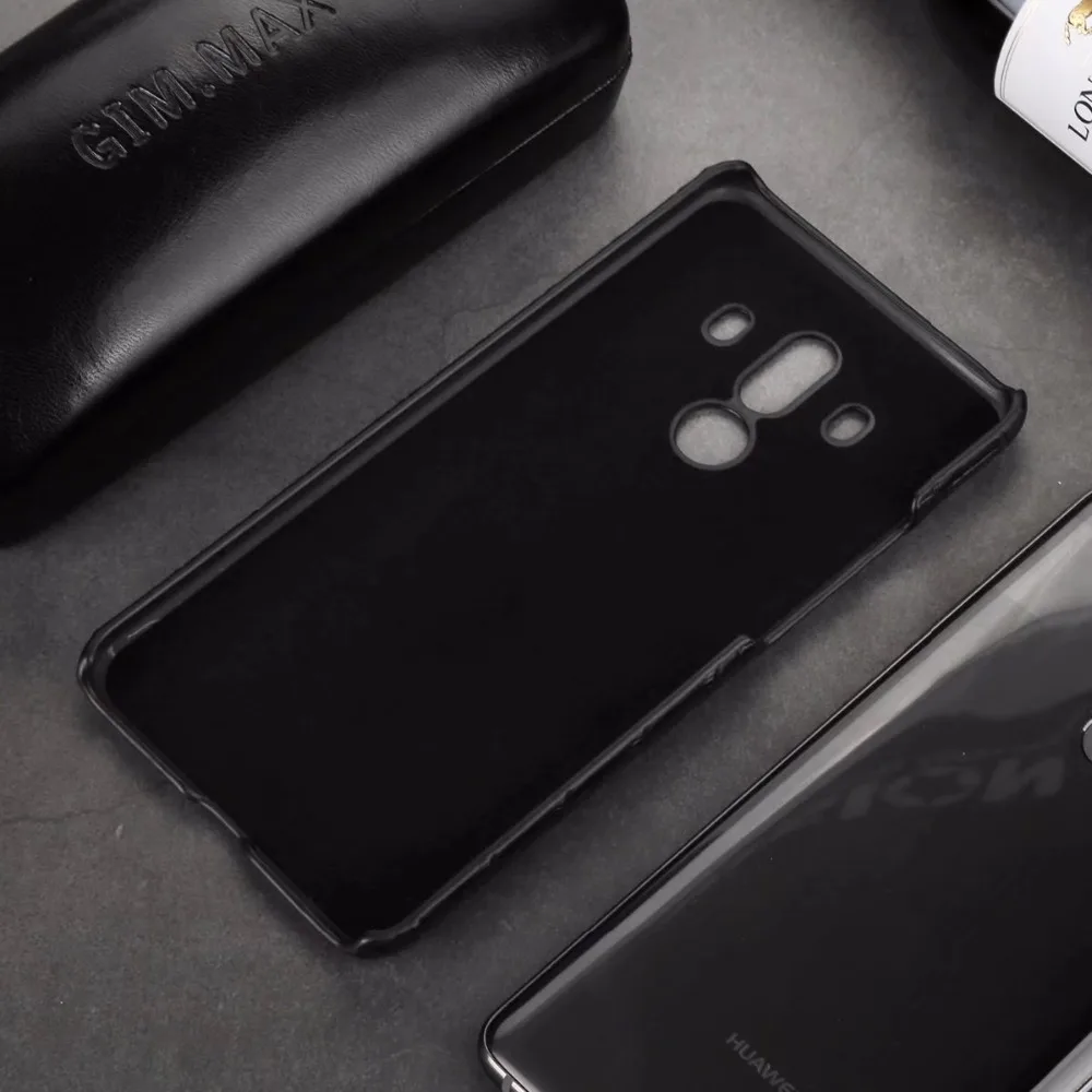 Роскошный Жесткий чехол из натуральной кожи с крокодиловой текстурой для Huawei Mate10