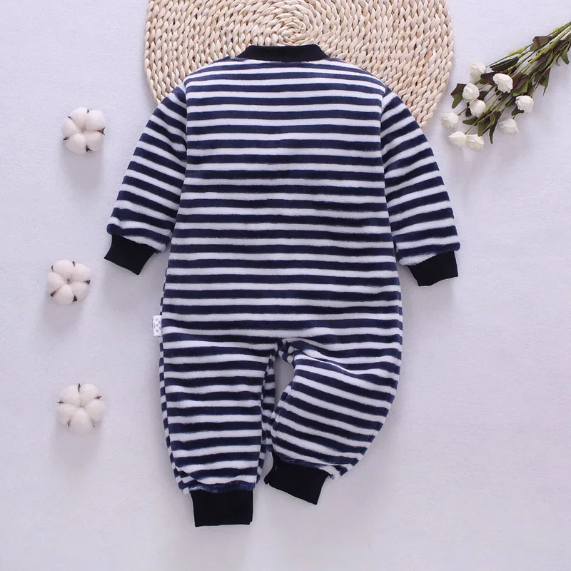 Детский комбинезон с длинным рукавом теплый осенне-зимний для новорожденных