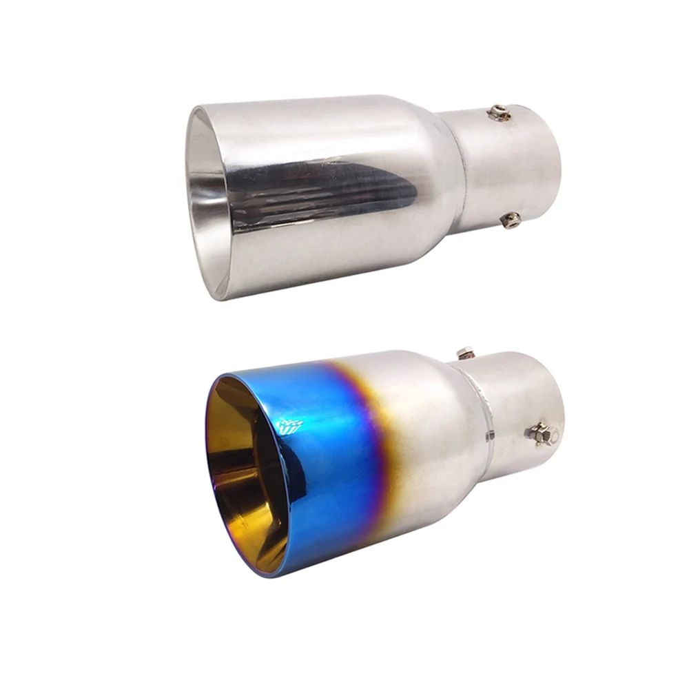 

Bevel Mouth Mufflers Plain End Exhaust Pipe For MINI Cooper Volkswagen Mercedes Smart Haval Skoda Octavia Nissan Opel Astra