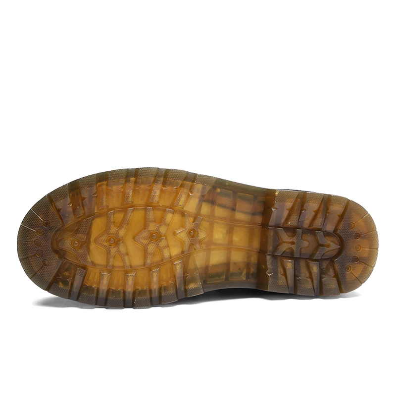 

AKZ Brand Mixed color Mens Boots Casual shoes 2018 New Spring Autumn cow leather High Quality Male Martin Boots Lace-up 38-44