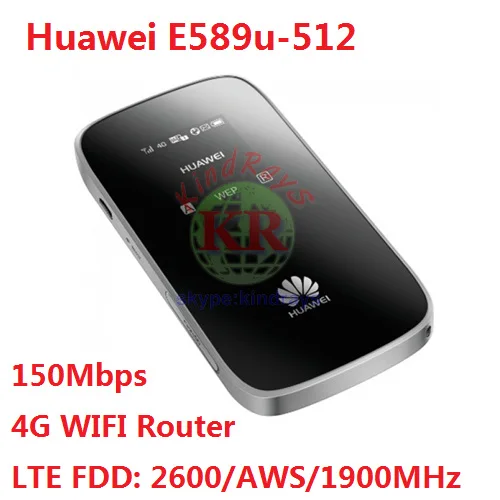 Разблокирована Huawei E589u 512 4G LTE мобильный карман Wi Fi точка доступа плюс с слотом для