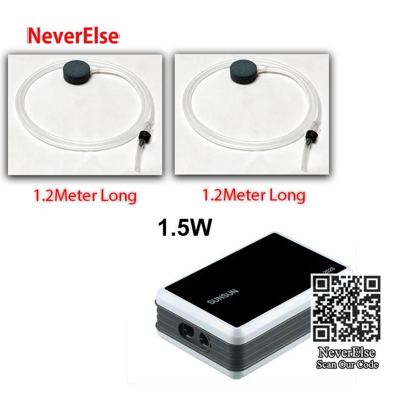 1W Double Solution1 Тихий аквариумный воздушный насос портативный на батарейках USB зарядка кислородный насос+ воздушный камень трубка аксессуары для аквариума воздушный компрессор - Цвет: 1W Double Solution1