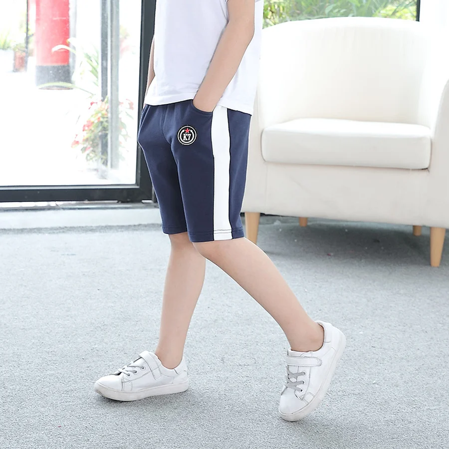 От 4 до 16 лет шорты для мальчиков спортивные летние повседневные хлопковые