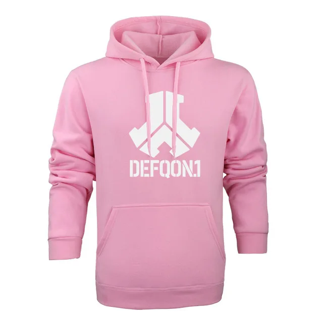 Новая Мода Бросился Defqon.1 рок группа зима бомбер толстовки для мужчин куртки повседневное хип хоп s толстовки - Цвет: Pink-W