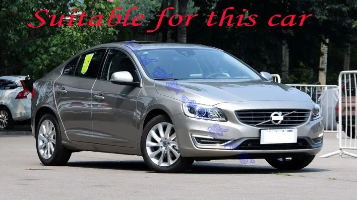 Для VOLVO S60 2016 2018 Пластик внешний козырек Vent Оттенки окна Защита от солнца Дождь