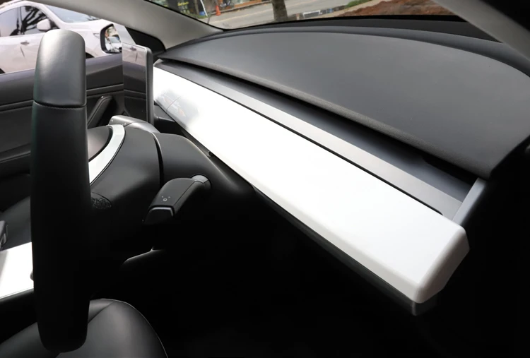 LUCKEASY Автомобильная Центральная панель управления для Tesla модель 3- центральная консоль посылка комплект защиты