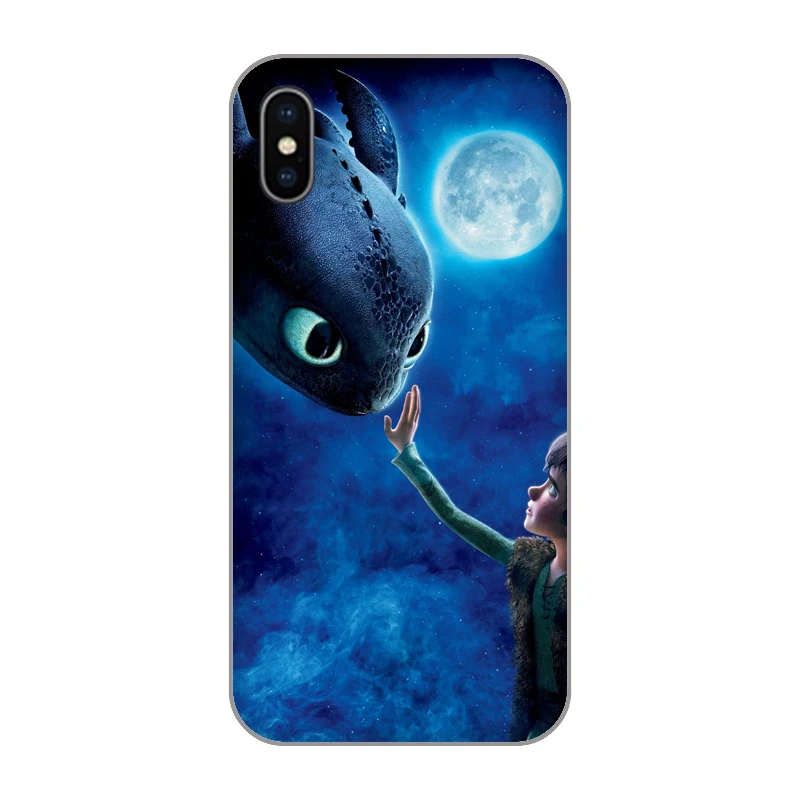Soft TPU Silicone Mobile Phone Cases Cover for iPhone X XR XS Max 10 7 6 6s 8 Plus 4 5 5S SE 5C How To Train Your Dragon 3 |
