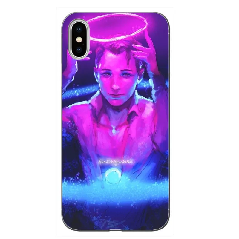 Детройт стать человеком Android RK800 Коннор Кара Мягкий ТПУ чехол для телефона iPhone X10 XS